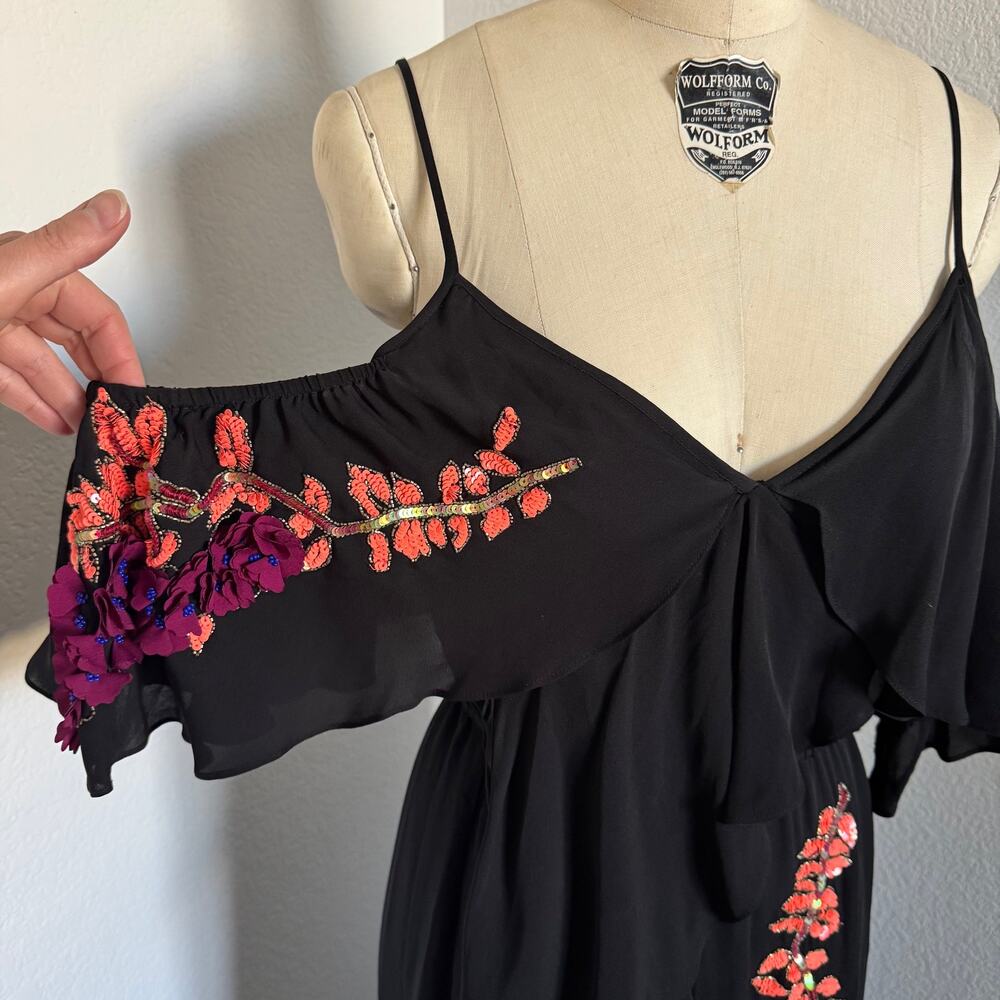 Tanya Taylor | NWT Wisteria Sequins Lorena Dress Size 0 MSRP $995 - Picture 5 of 12
